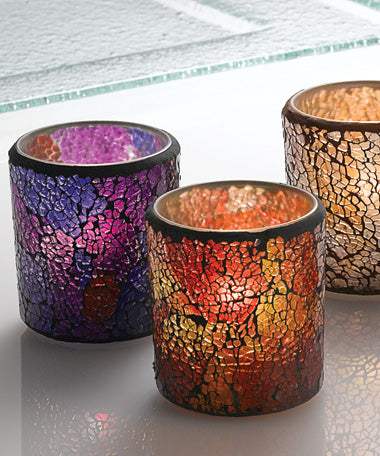 Crackle Votives