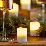 Sterno 60326 4 Piece 2" Warm White Rechargeable Flameless Votive Set