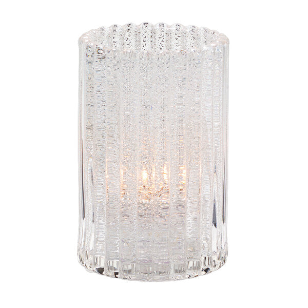 Clear Jewel Vertical Rod Glass Lamp