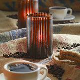 Mocha Glass Cylinder