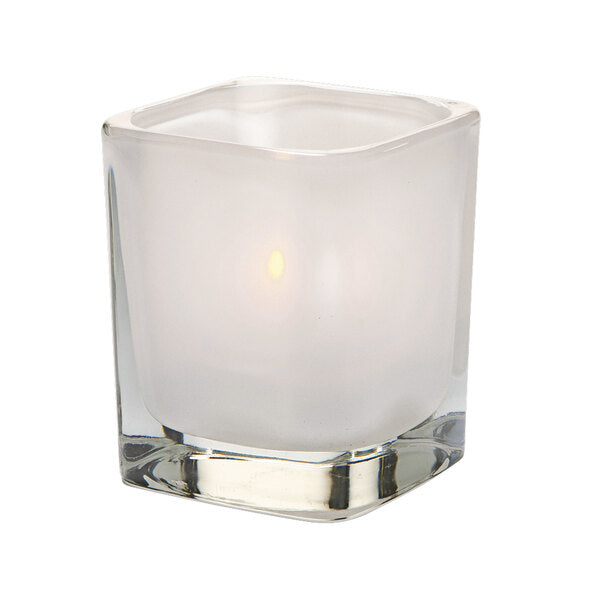 Satin Linen Tetra Votive