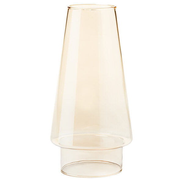 Conical Chimney Amber Lustre Globe