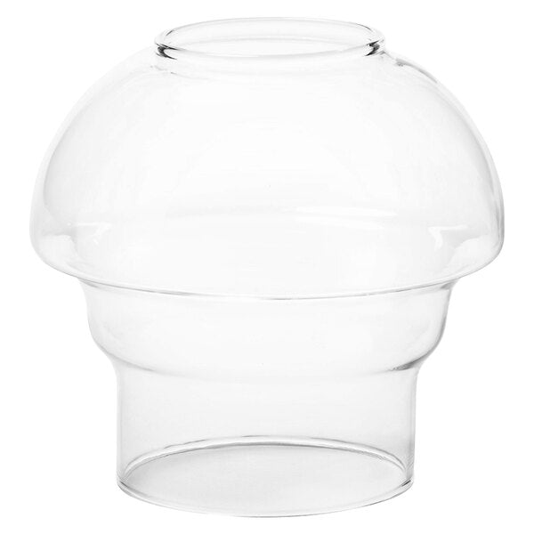 Clear Mushroom Glass Globe