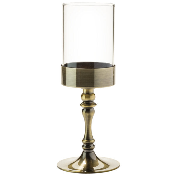 Antique Brass Candlestick Base