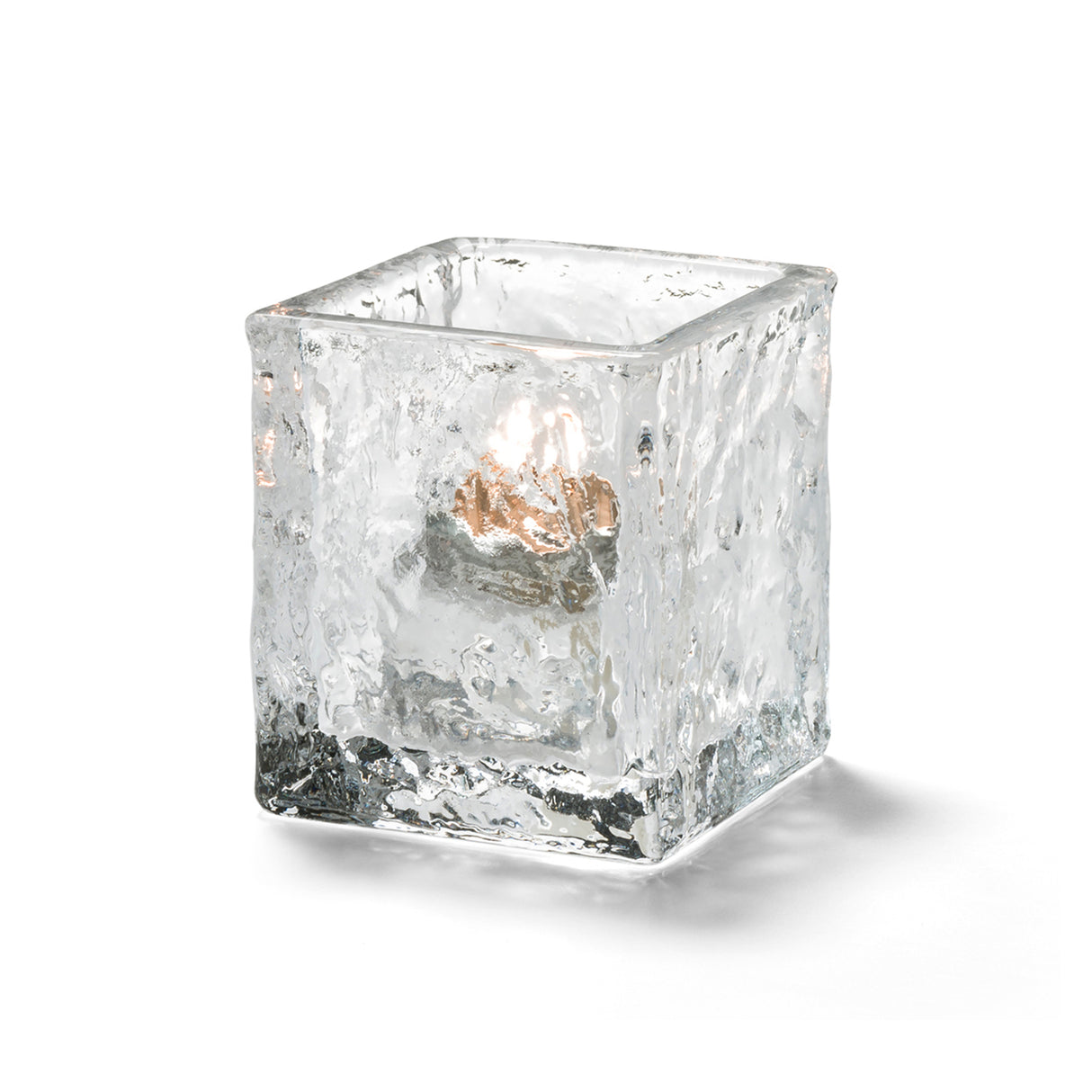 Clear Glass Glacier Tealight