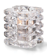 Clear Cube Glass Votive